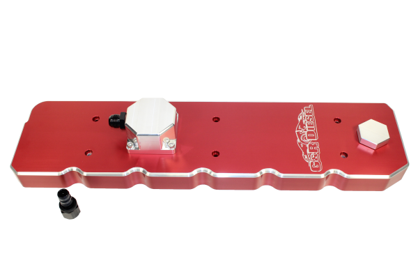 5.9 Red Cummins Valve Cover