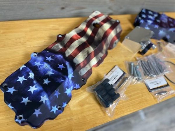 6.0 American Flag Valve Cover - Image 3